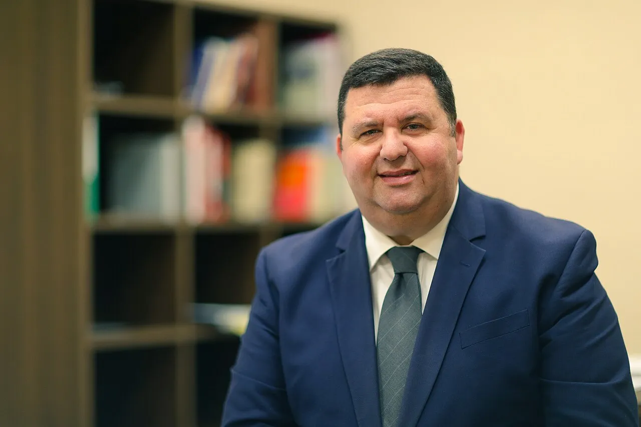 Glenn Bedingfield, de Maltese minister van Binnenlandse Zaken